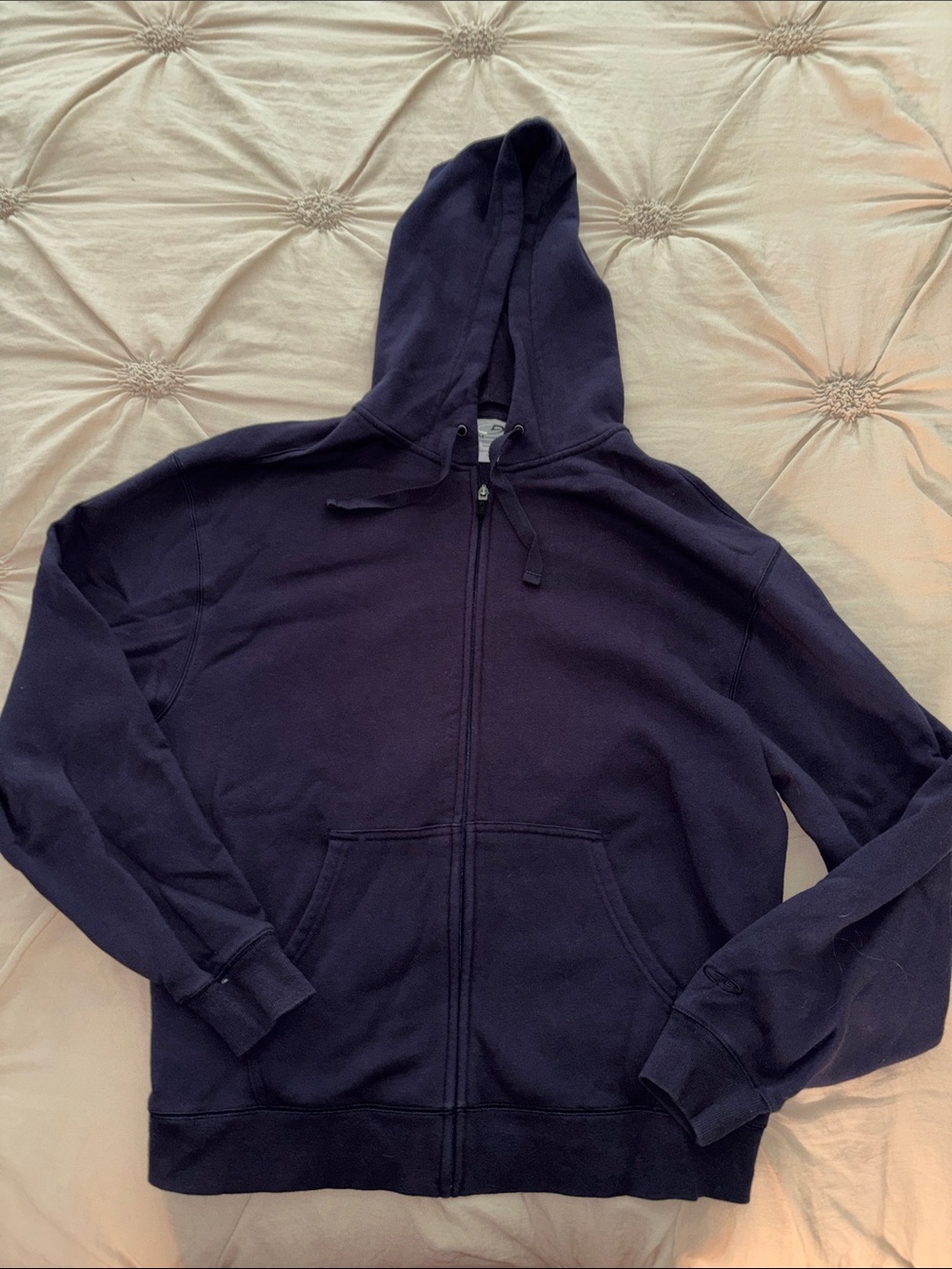 Champion Navy Blue Zip Up Hoodie